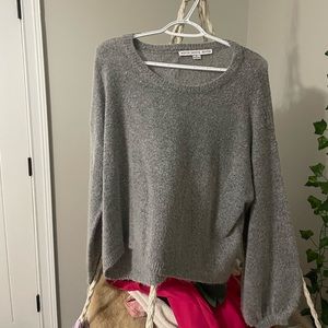 Gray sweater size small